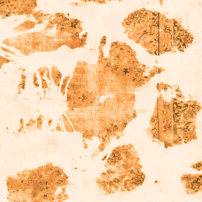 Abstract Orange Modern Rug, abs1159org