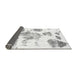 Sideview of Abstract Gray Modern Rug, abs1159gry