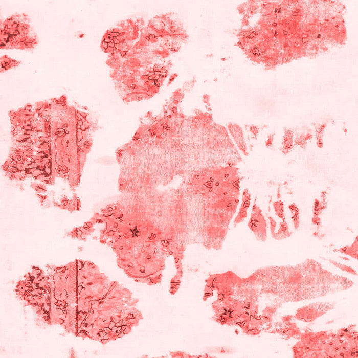 Machine Washable Abstract Red Modern Rug, wshabs1159red