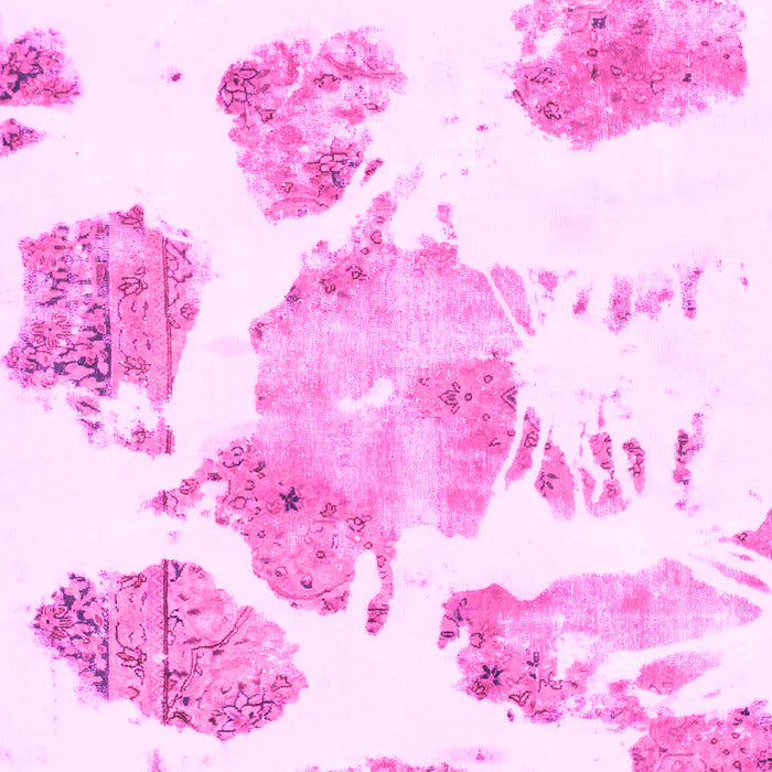 Abstract Pink Modern Rug, abs1159pnk