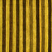 Square Abstract Yellow Modern Rug, abs115yw