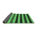 Sideview of Abstract Emerald Green Modern Rug, abs115emgrn