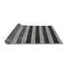 Sideview of Abstract Gray Modern Rug, abs115gry