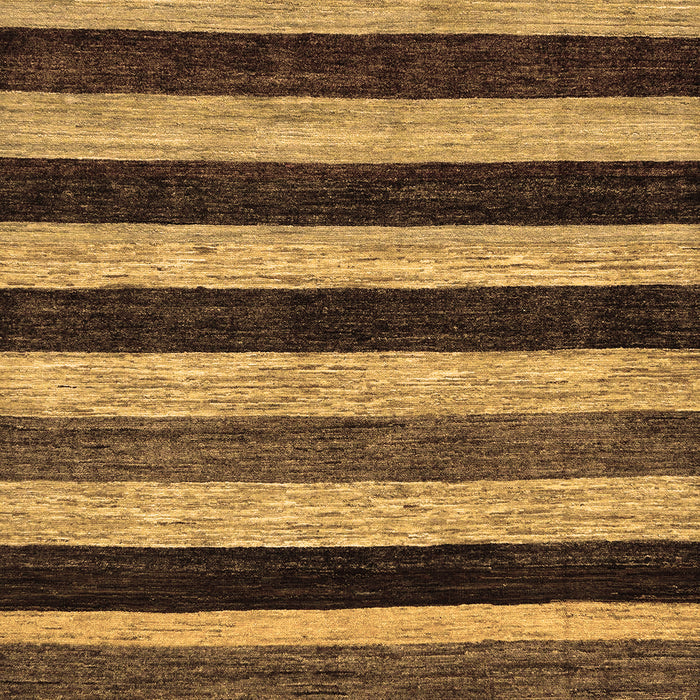 Machine Washable Abstract Brown Modern Rug, wshabs115brn