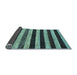 Sideview of Abstract Light Blue Modern Rug, abs115lblu