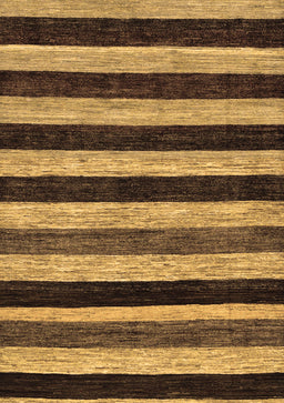 Abstract Brown Modern Rug, abs115brn