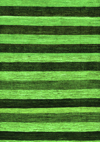 Abstract Green Modern Rug, abs115grn