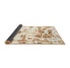 Sideview of Abstract Blanched Almond Beige Modern Rug, abs1160