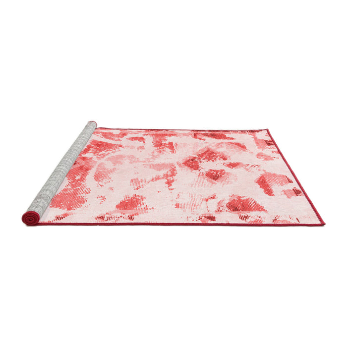 Modern Red Washable Rugs