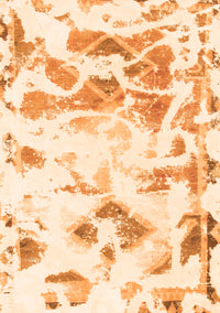 Abstract Orange Modern Rug, abs1160org