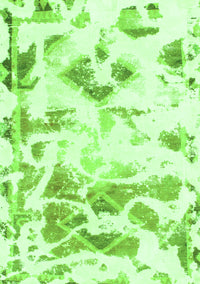 Abstract Green Modern Rug, abs1160grn