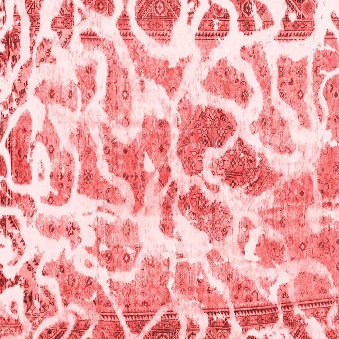 Machine Washable Abstract Red Modern Rug, wshabs1161red