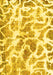 Machine Washable Abstract Yellow Modern Rug, wshabs1161yw