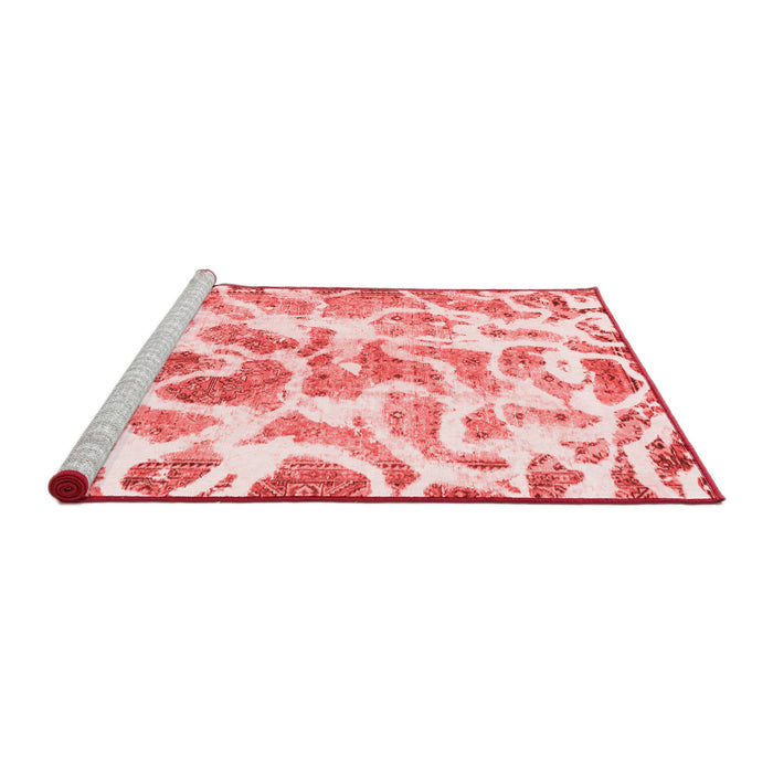 Modern Red Washable Rugs