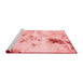 Modern Red Washable Rugs