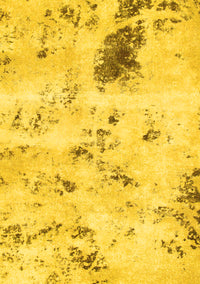 Solid Yellow Modern Rug, abs1162yw