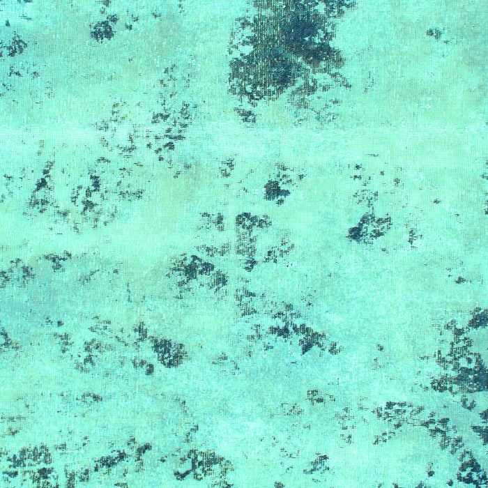 Solid Turquoise Modern Rug, abs1162turq