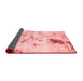 Solid Red Modern Area Rugs