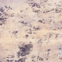 Square Machine Washable Abstract Khaki Rose Pink Rug, wshabs1162