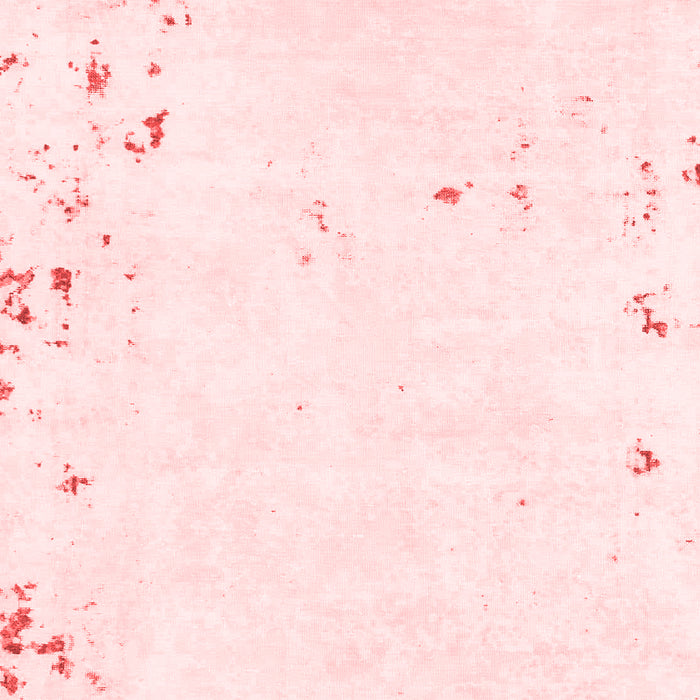 Machine Washable Solid Red Modern Rug, wshabs1163red