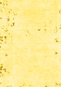 Solid Yellow Modern Rug, abs1163yw