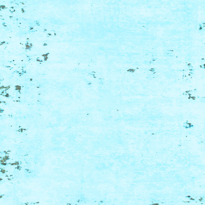 Square Solid Light Blue Modern Rug, abs1163lblu