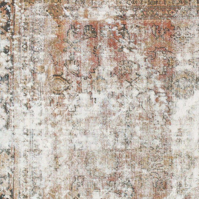 Machine Washable Abstract Dark Almond Brown Rug, wshabs1164