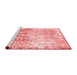 Modern Red Washable Rugs