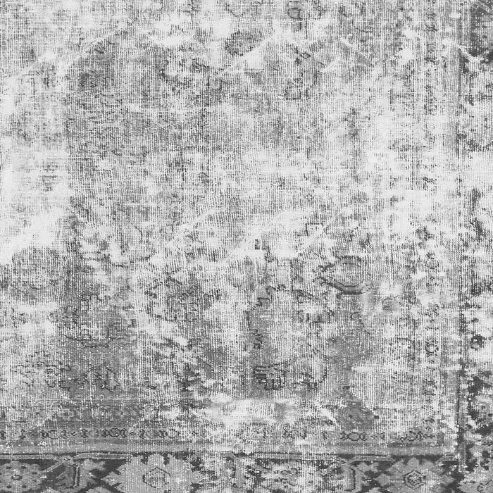 Square Abstract Gray Modern Rug, abs1164gry