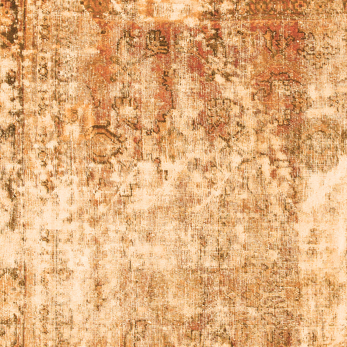 Machine Washable Abstract Orange Modern Area Rugs, wshabs1164org