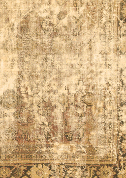 Abstract Brown Modern Rug, abs1164brn