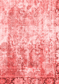 Abstract Red Modern Rug, abs1164red