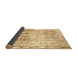 Sideview of Abstract Brown Modern Rug, abs1164brn