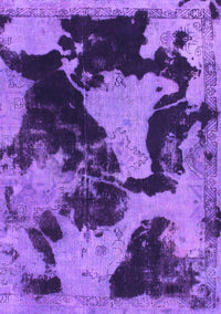 Abstract Purple Modern Rug, abs1165pur