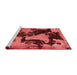 Modern Red Washable Rugs