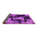 Sideview of Abstract Pink Modern Rug, abs1165pnk