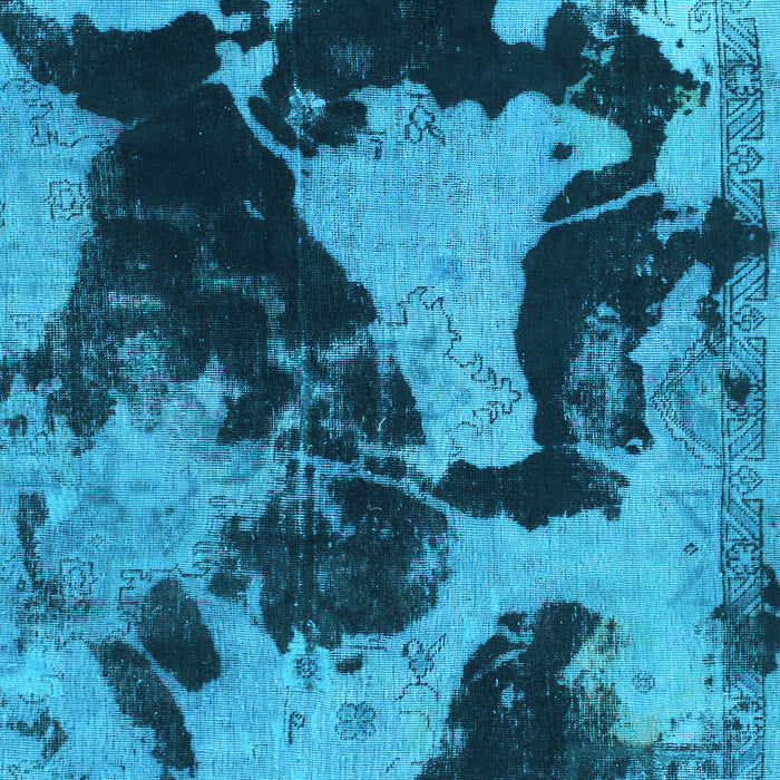 Machine Washable Abstract Light Blue Modern Rug, wshabs1165lblu
