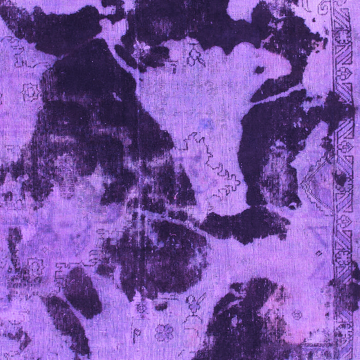 Machine Washable Abstract Purple Modern Area Rugs, wshabs1165pur
