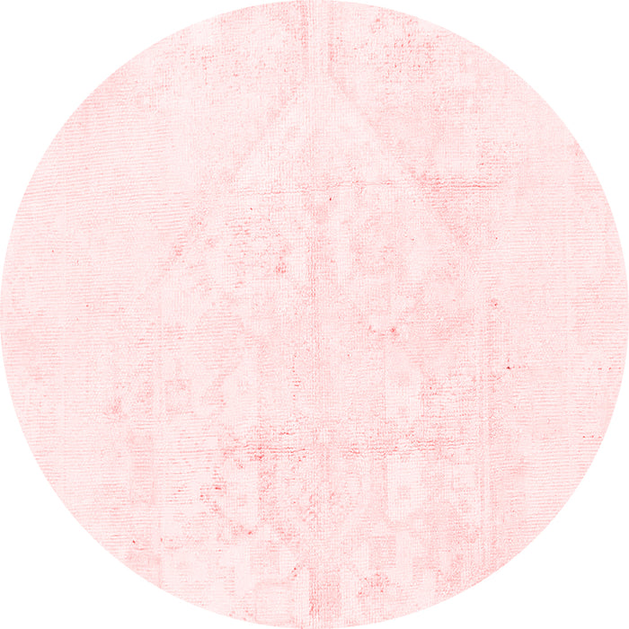 Machine Washable Solid Red Modern Rug, wshabs1166red