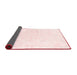 Solid Red Modern Area Rugs