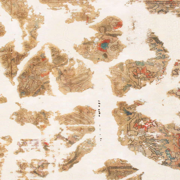 Abstract Brown Sand Brown Modern Rug, abs1167