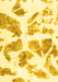 Machine Washable Abstract Yellow Modern Rug, wshabs1167yw