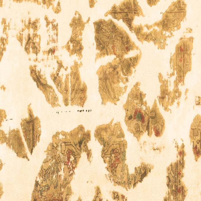 Square Abstract Brown Modern Rug, abs1167brn