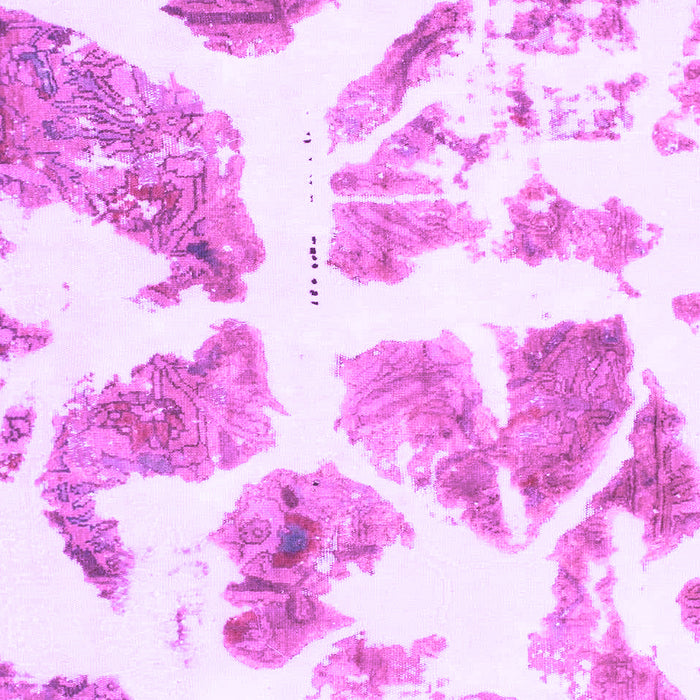 Machine Washable Abstract Purple Modern Area Rugs, wshabs1167pur