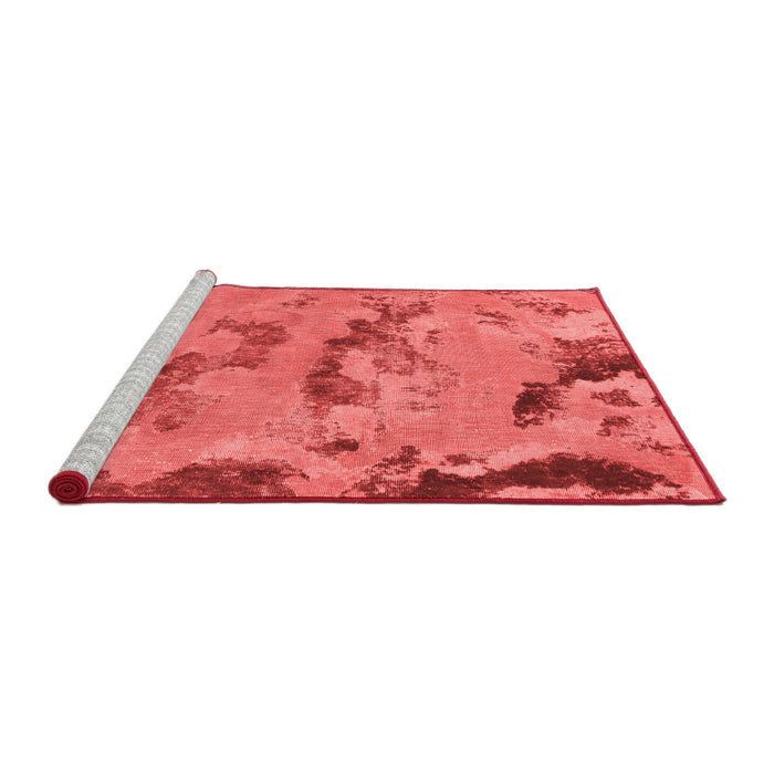 Modern Red Washable Rugs