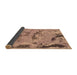 Sideview of Abstract Brown Modern Rug, abs1168brn