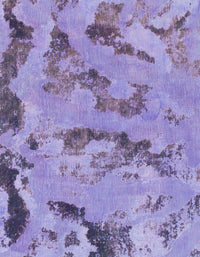 Machine Washable Abstract Bright Lilac Purple Rug, wshabs1168