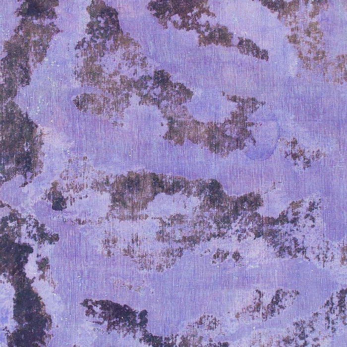 Machine Washable Abstract Bright Lilac Purple Rug, wshabs1168