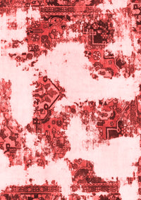 Abstract Red Modern Rug, abs1169red