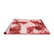 Modern Red Washable Rugs